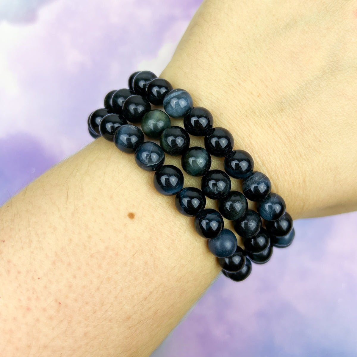 Blue Tigers Eye Bracelet