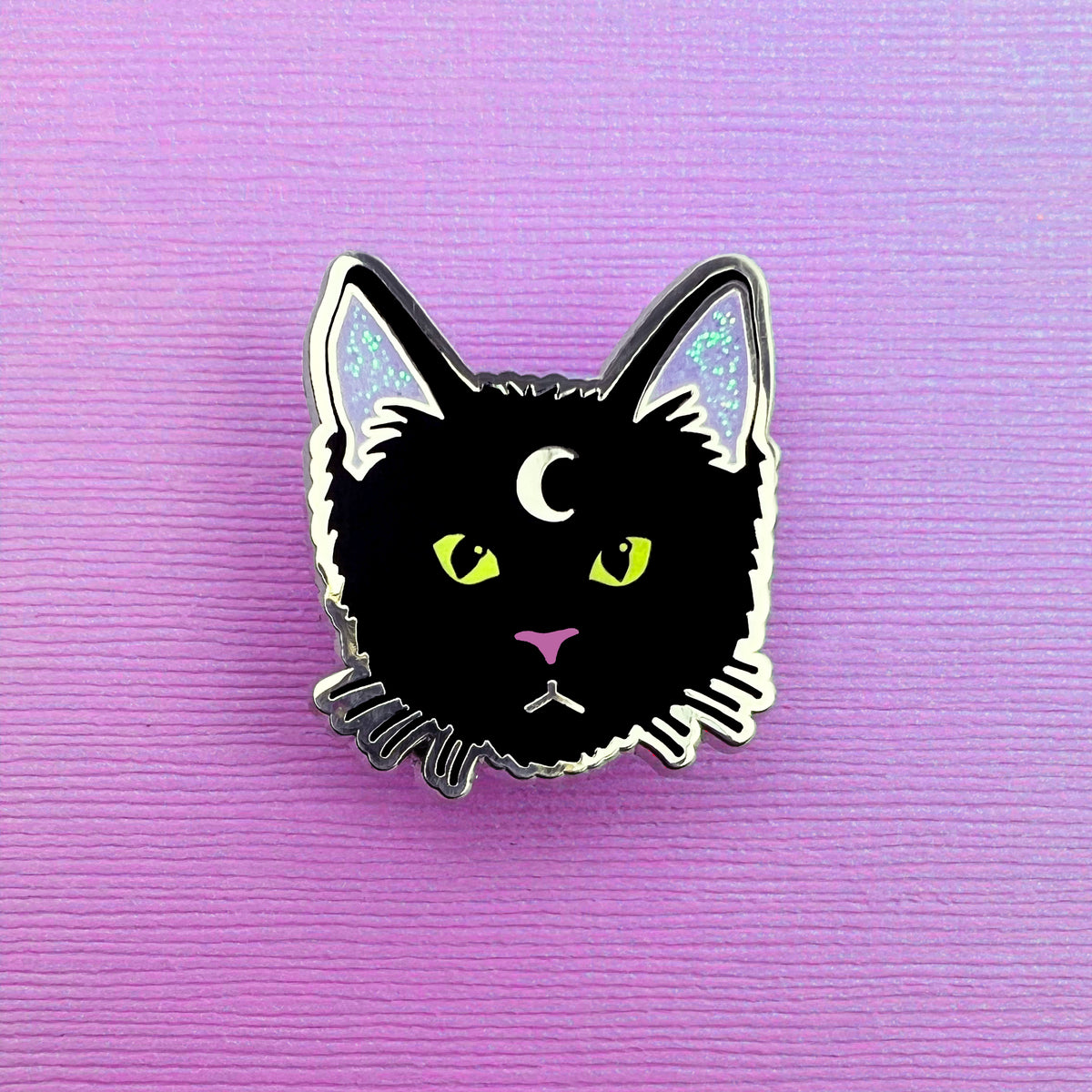 Moon Cat // Enamel Pin