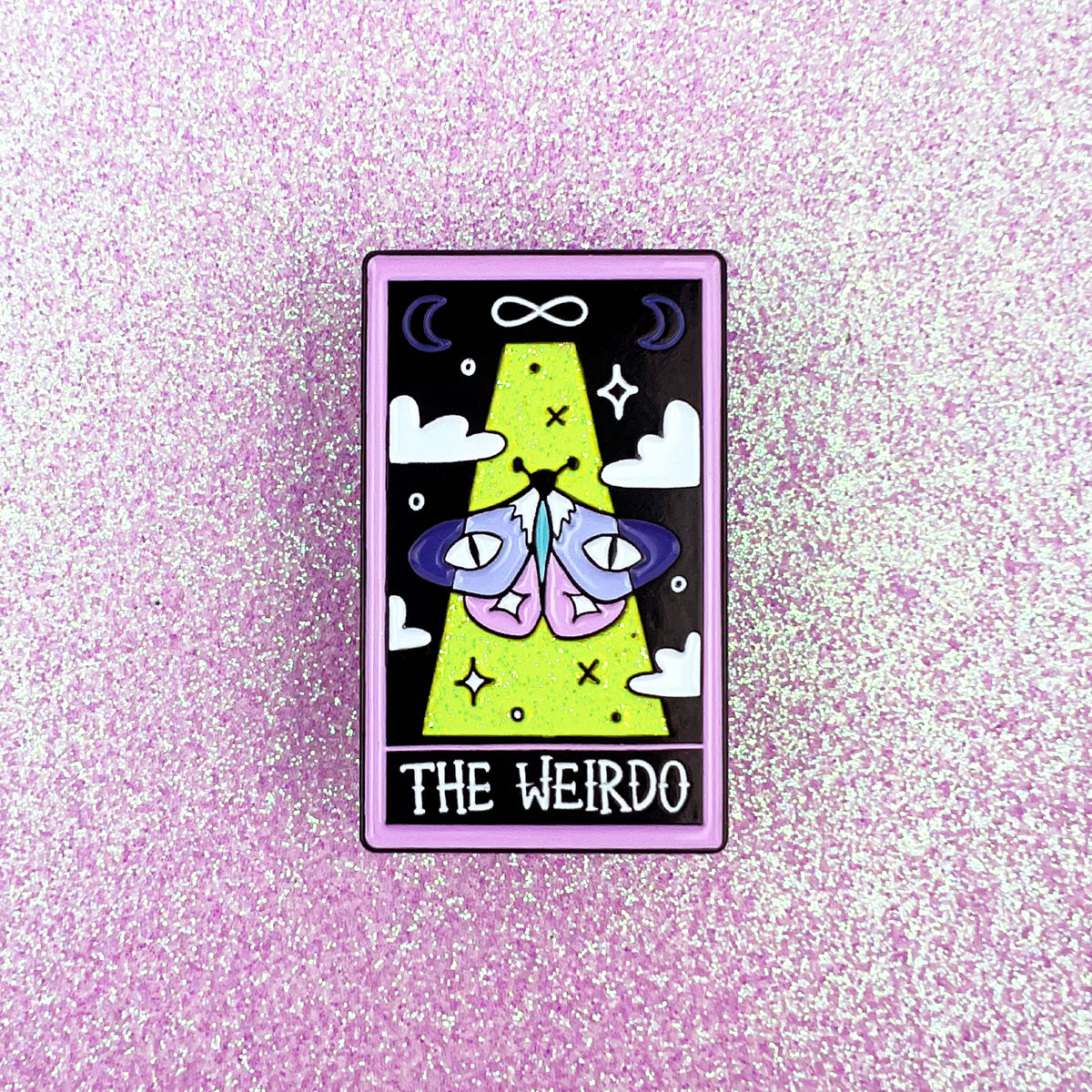 Forever the Weirdo // Enamel Pin