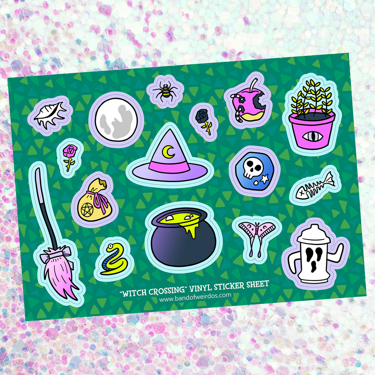 Witch Crossing // Sticker Sheet