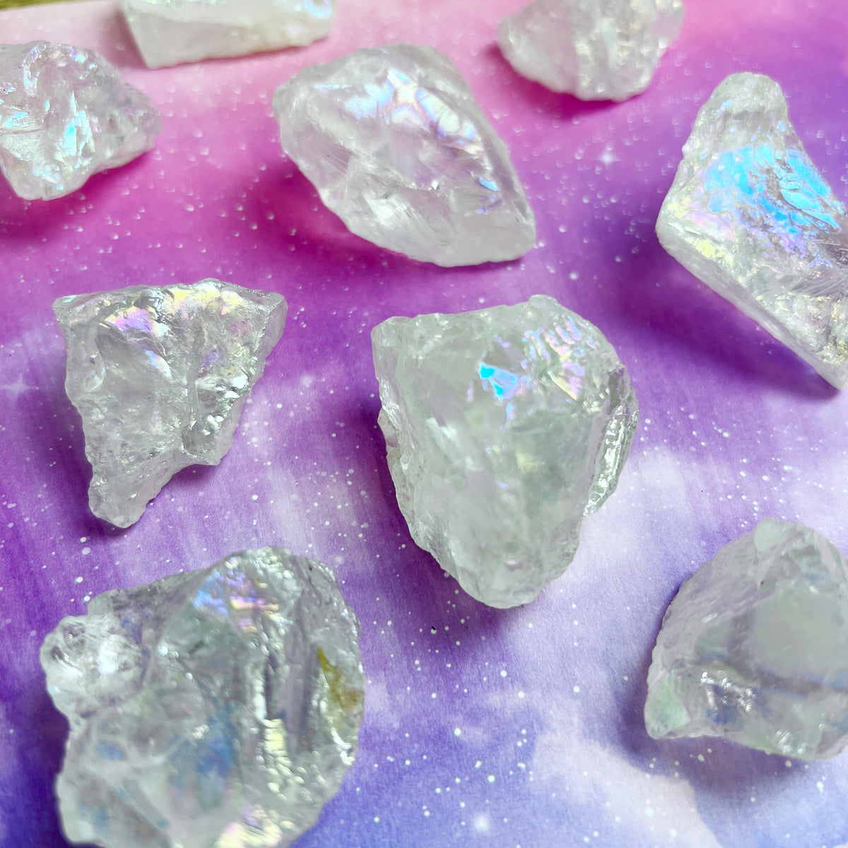 Raw Angel Aura Quartz