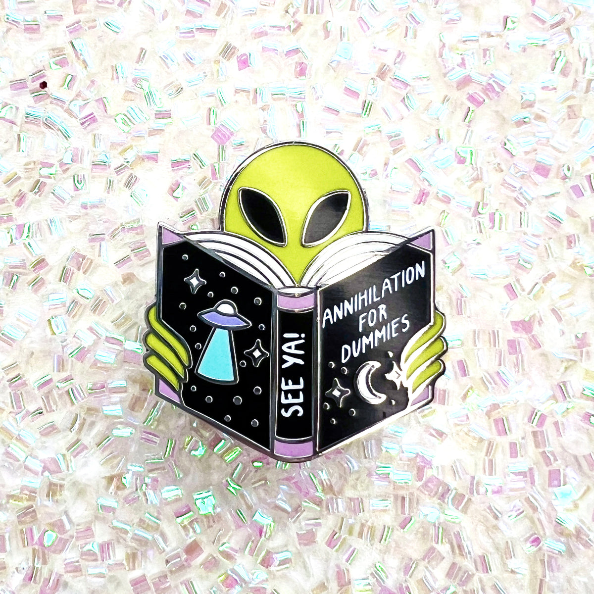 Annihilation for Dummies // Enamel Pin