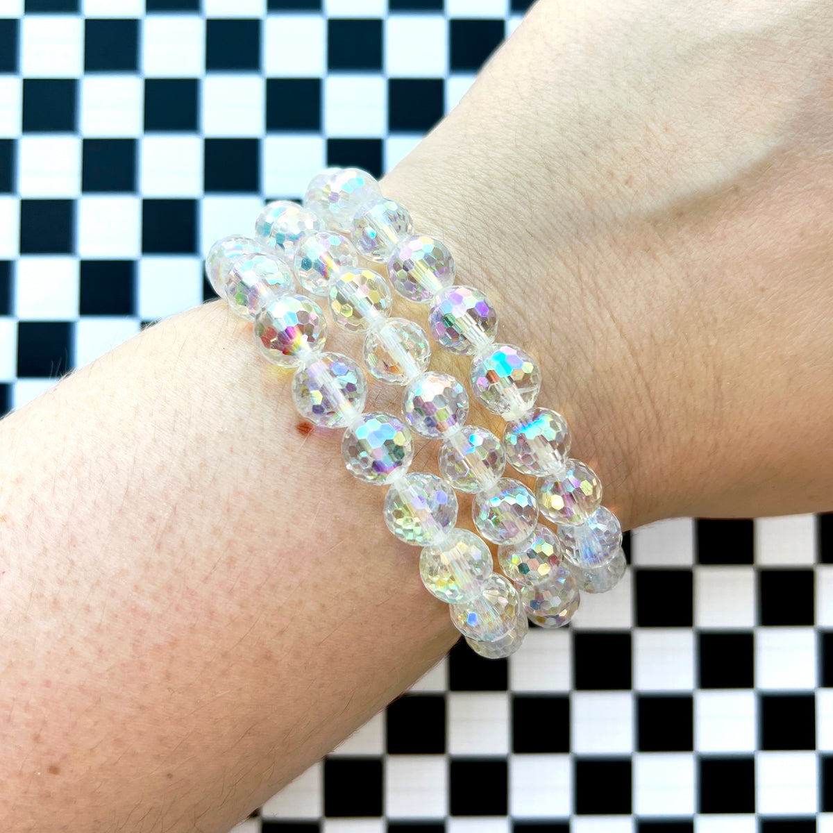 Faceted Angel Aura Quartz // Bracelet