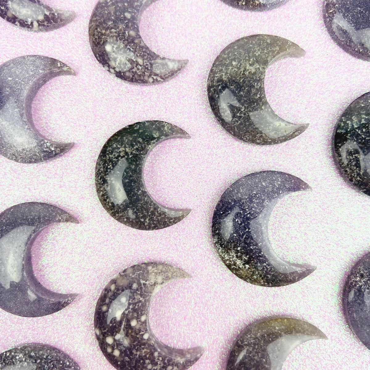 Grape Agate Moon