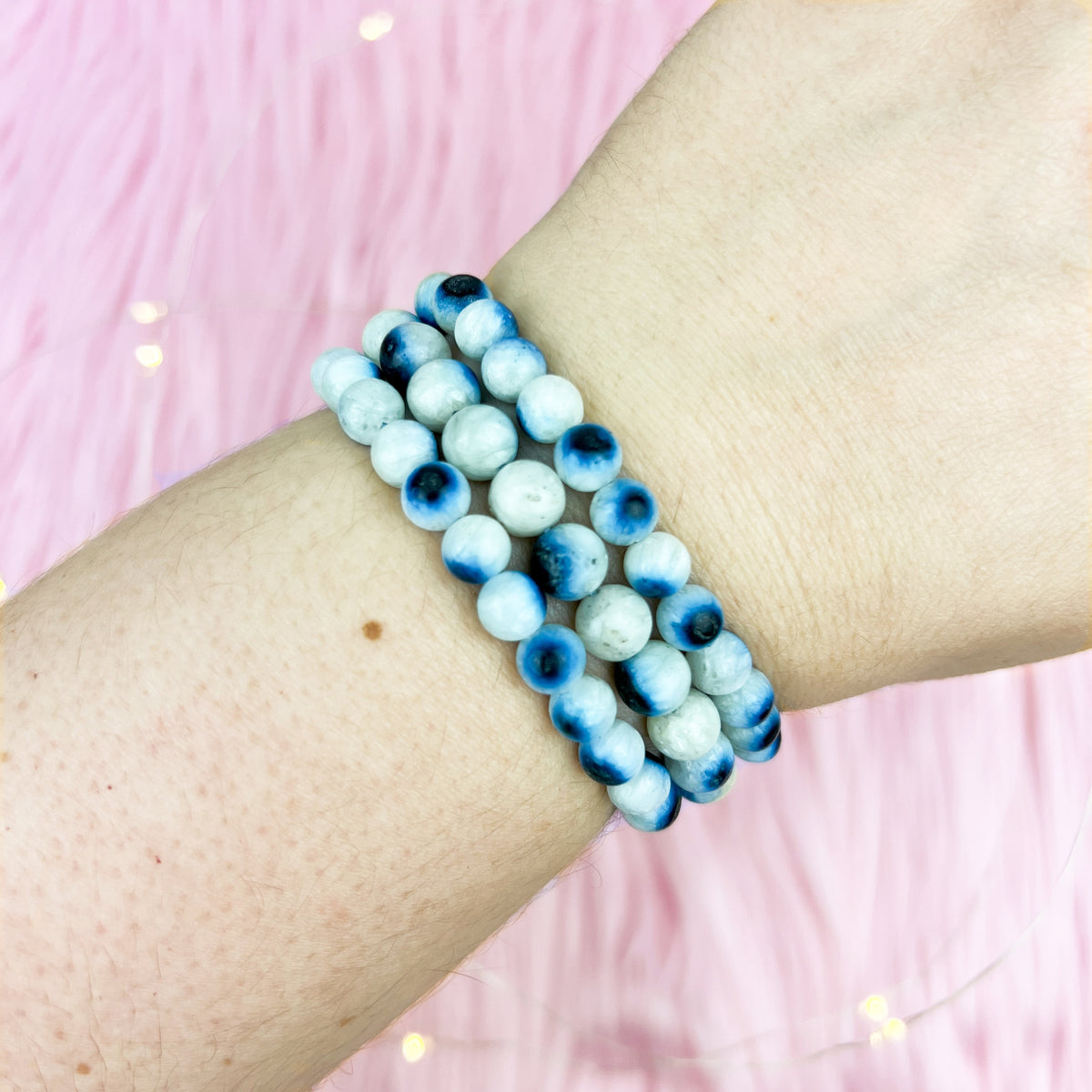 Blue Ice Glacierite Bracelet