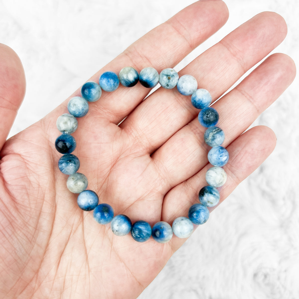 Blue Ice Glacierite Bracelet