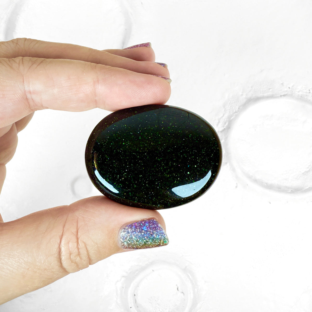 Green Goldstone Palm Stone (aka Sandstone)