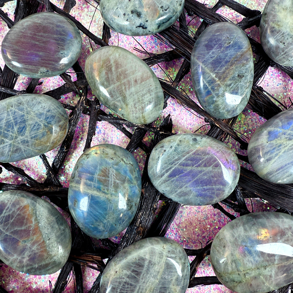 Labradorite Palm Stone