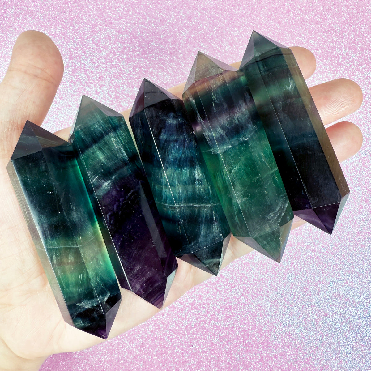 Fluorite Double Terminated Point