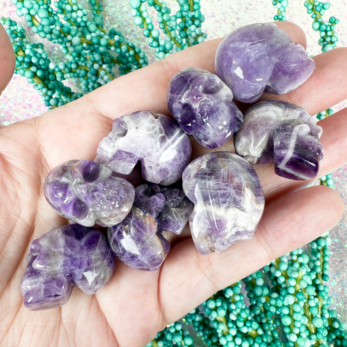 Dream Amethyst Skull