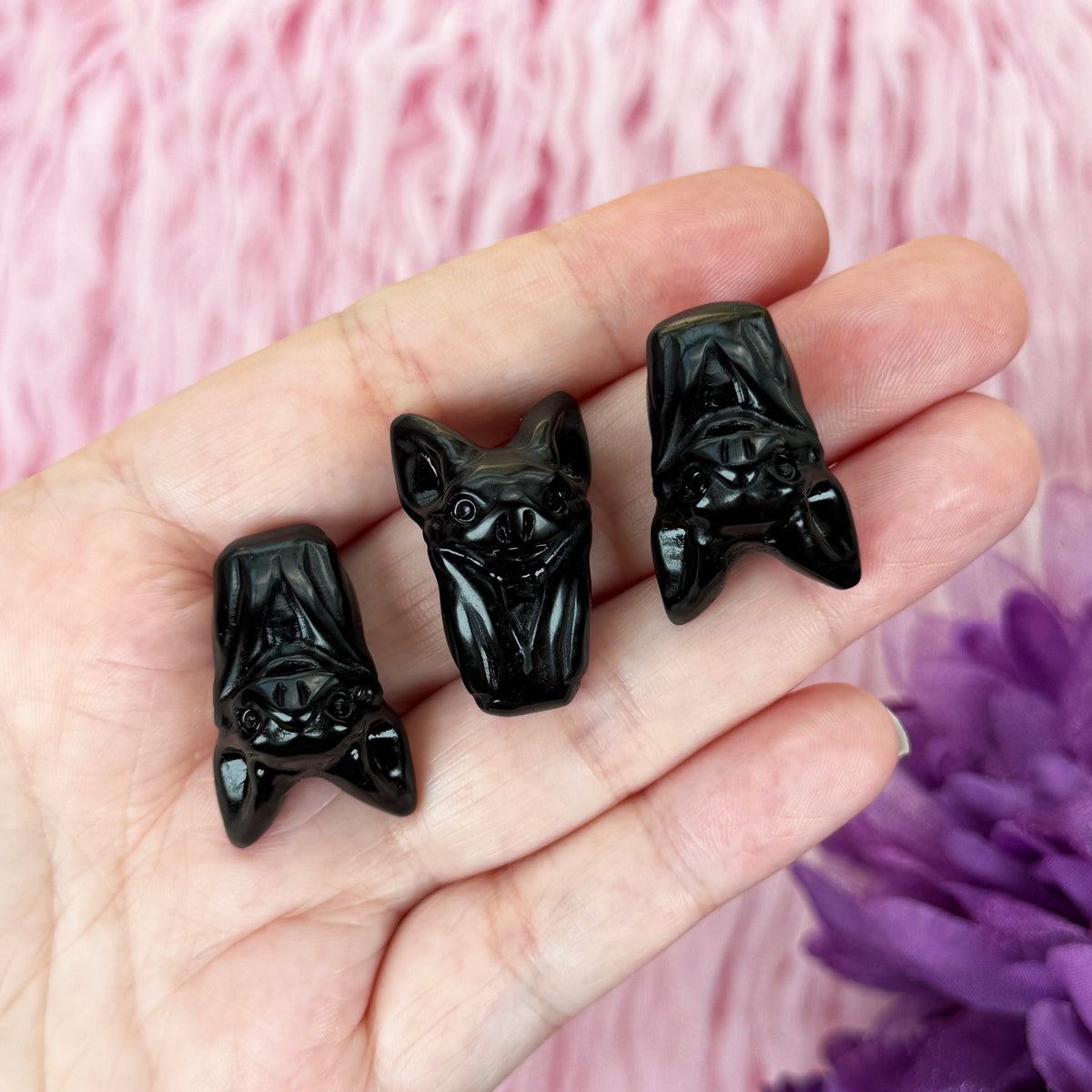 Black Obsidian Bat