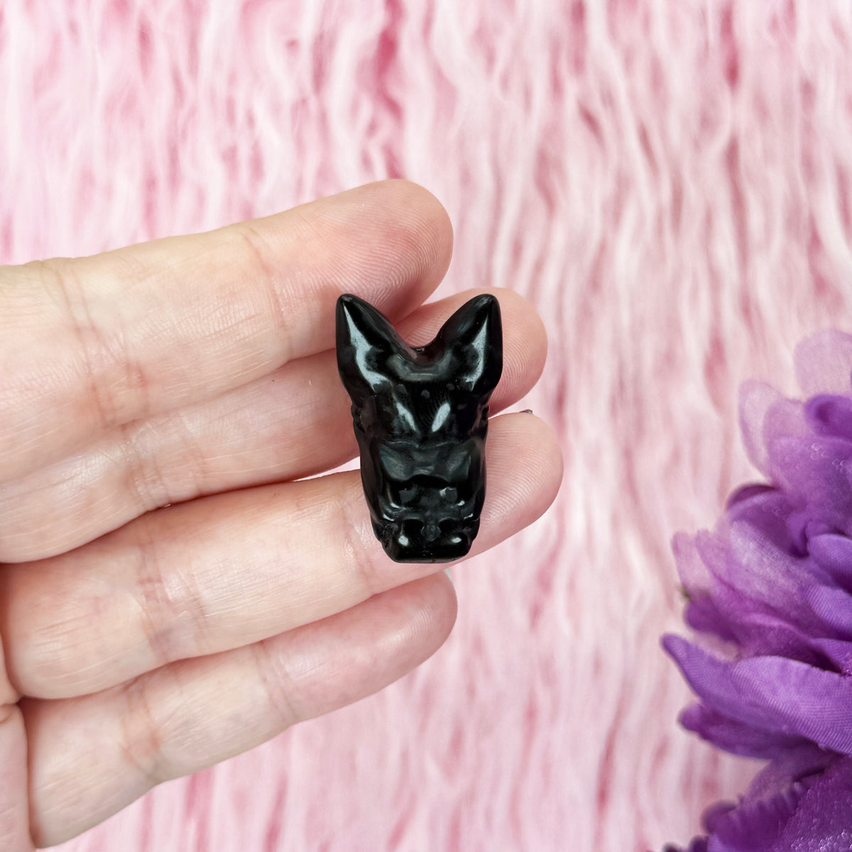 Black Obsidian Bat