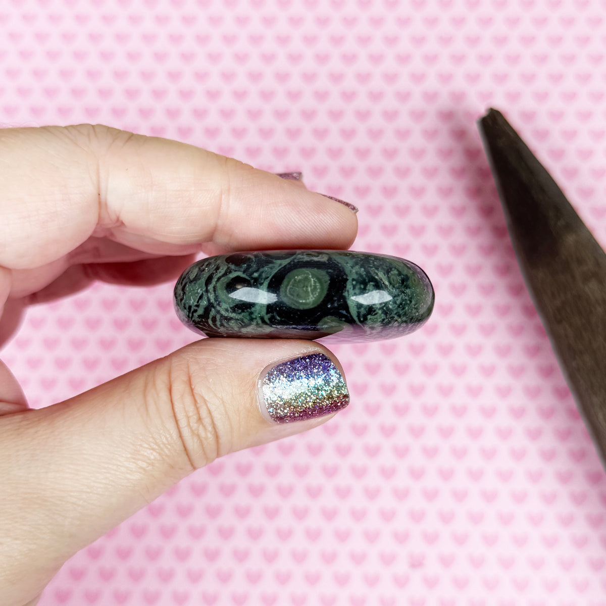 Kambaba Jasper Palm Stone