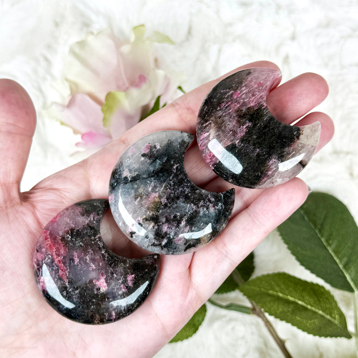 Rhodonite Moon