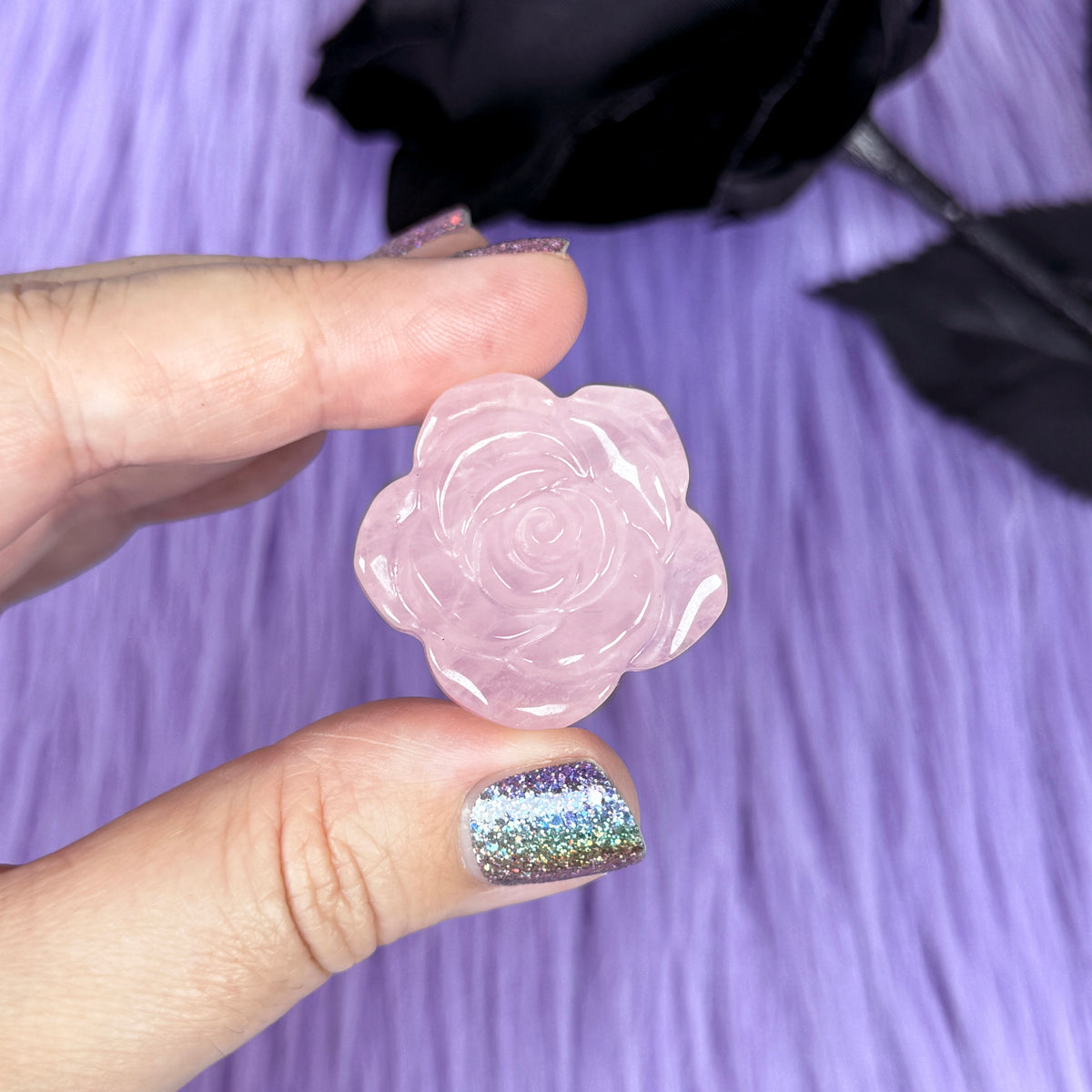 Rose Quartz Rose