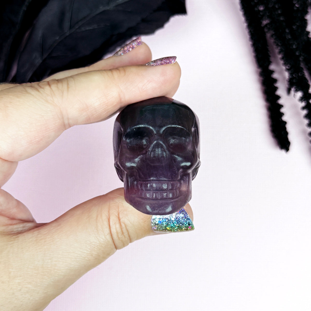 Fluorite Skull