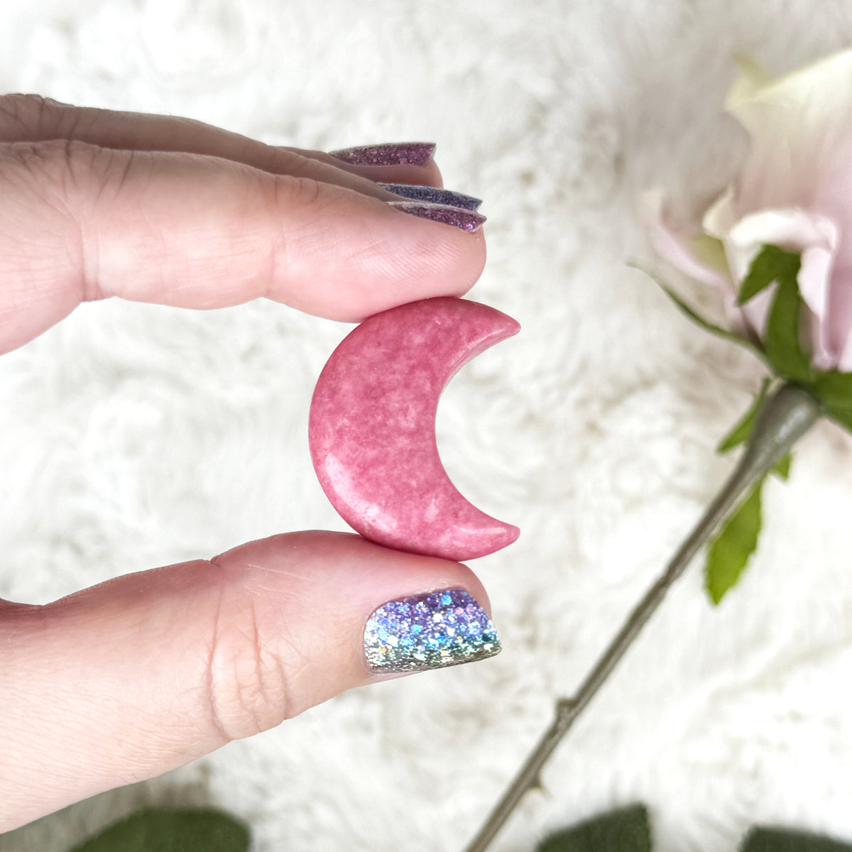 Rhodonite Moon
