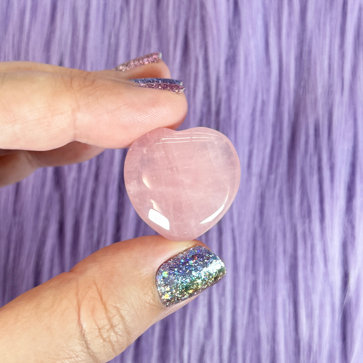 Rose Quartz Heart