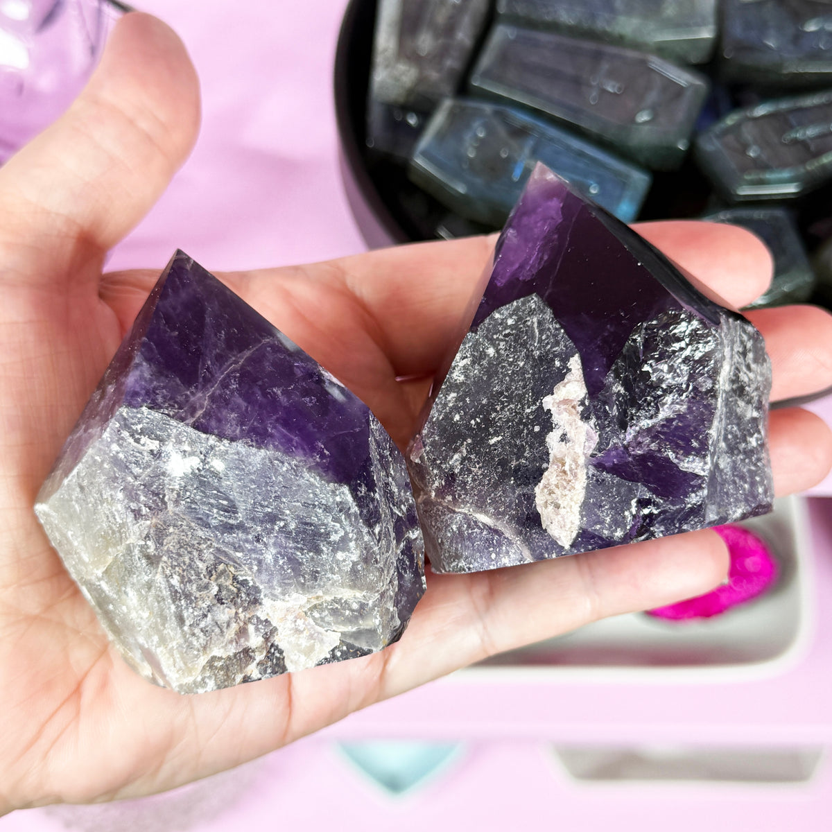Amethyst Polished Tip Points