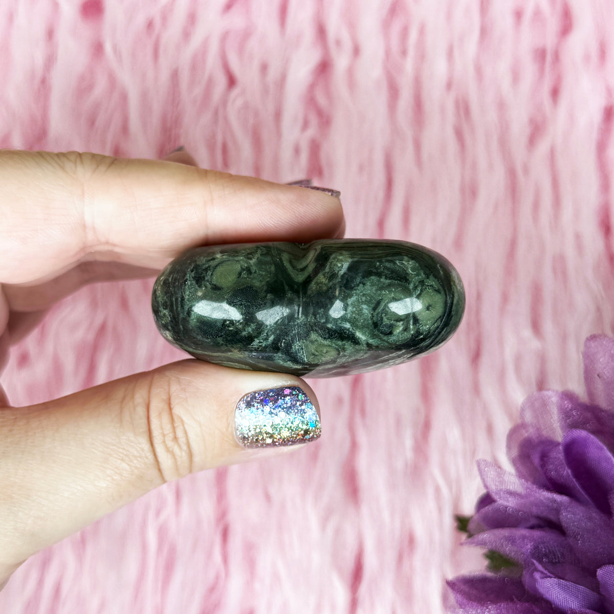 Kambaba Jasper Heart