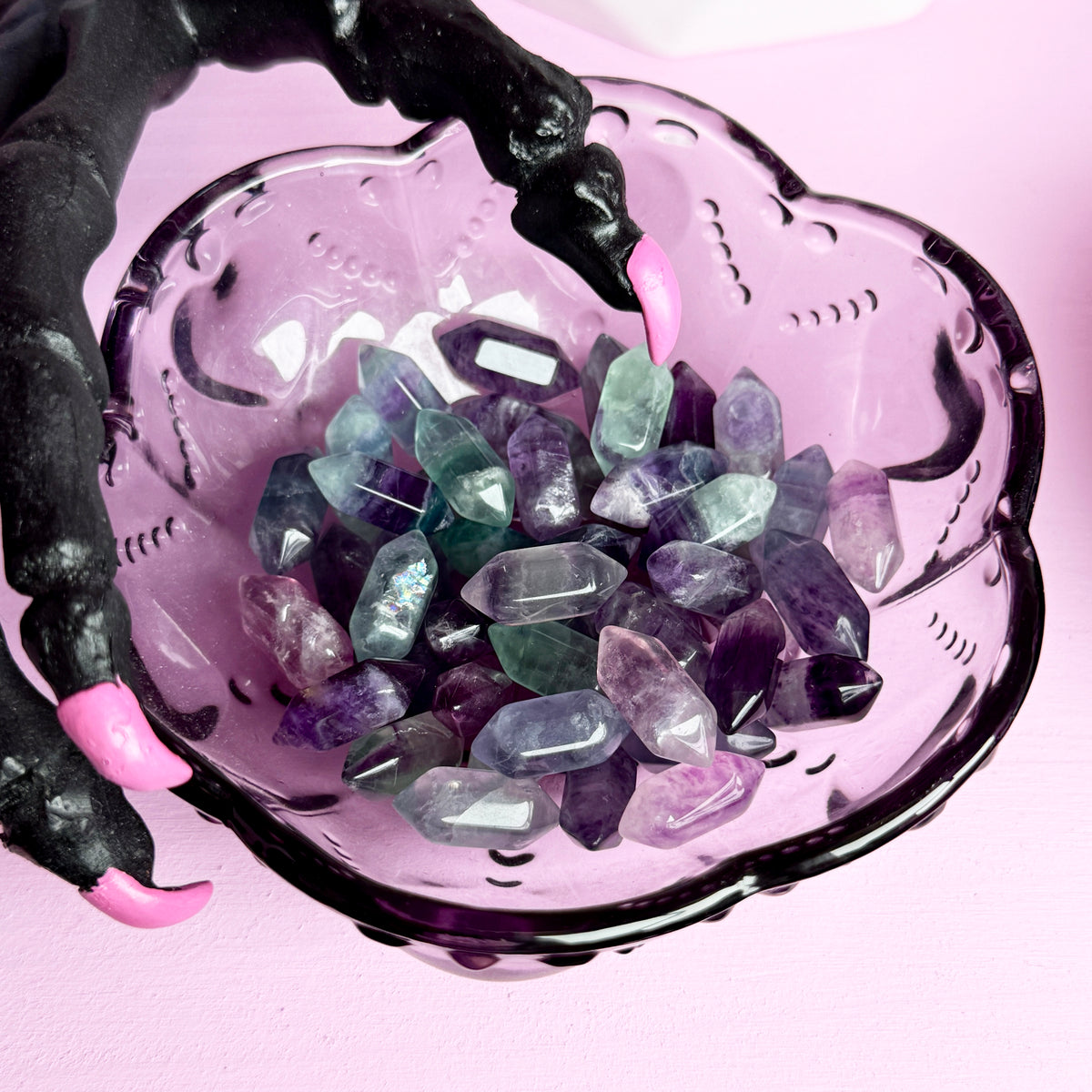 Mini Fluorite DT Point (Double Terminated)