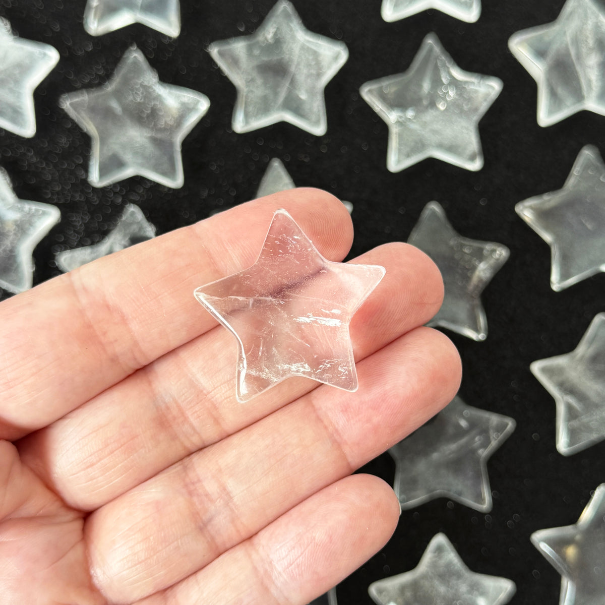 Clear Quartz Star