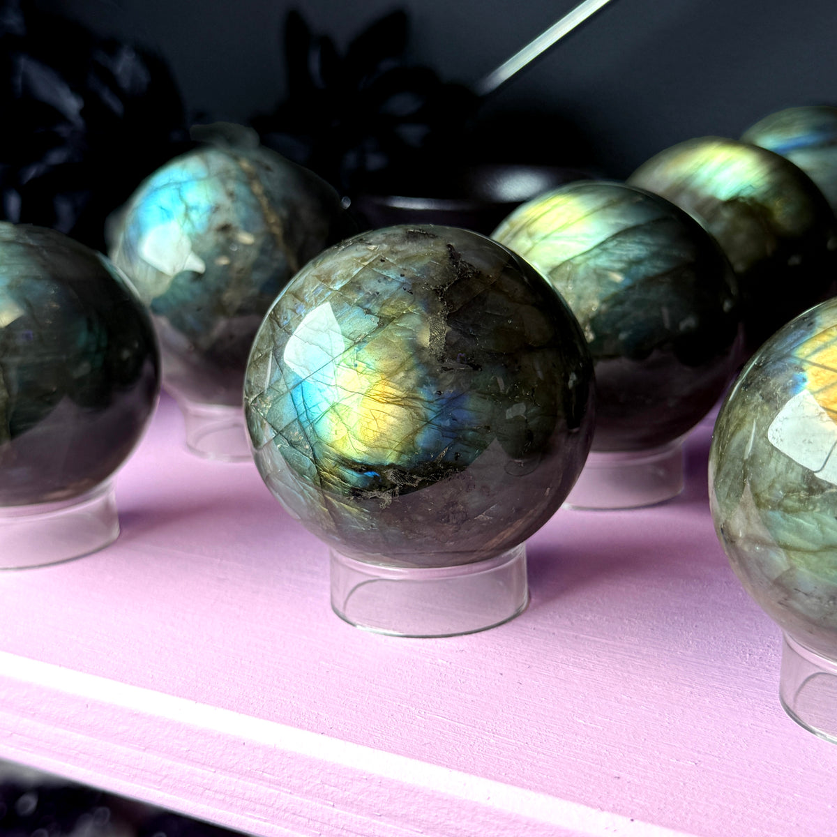 Labradorite Sphere (with stand)