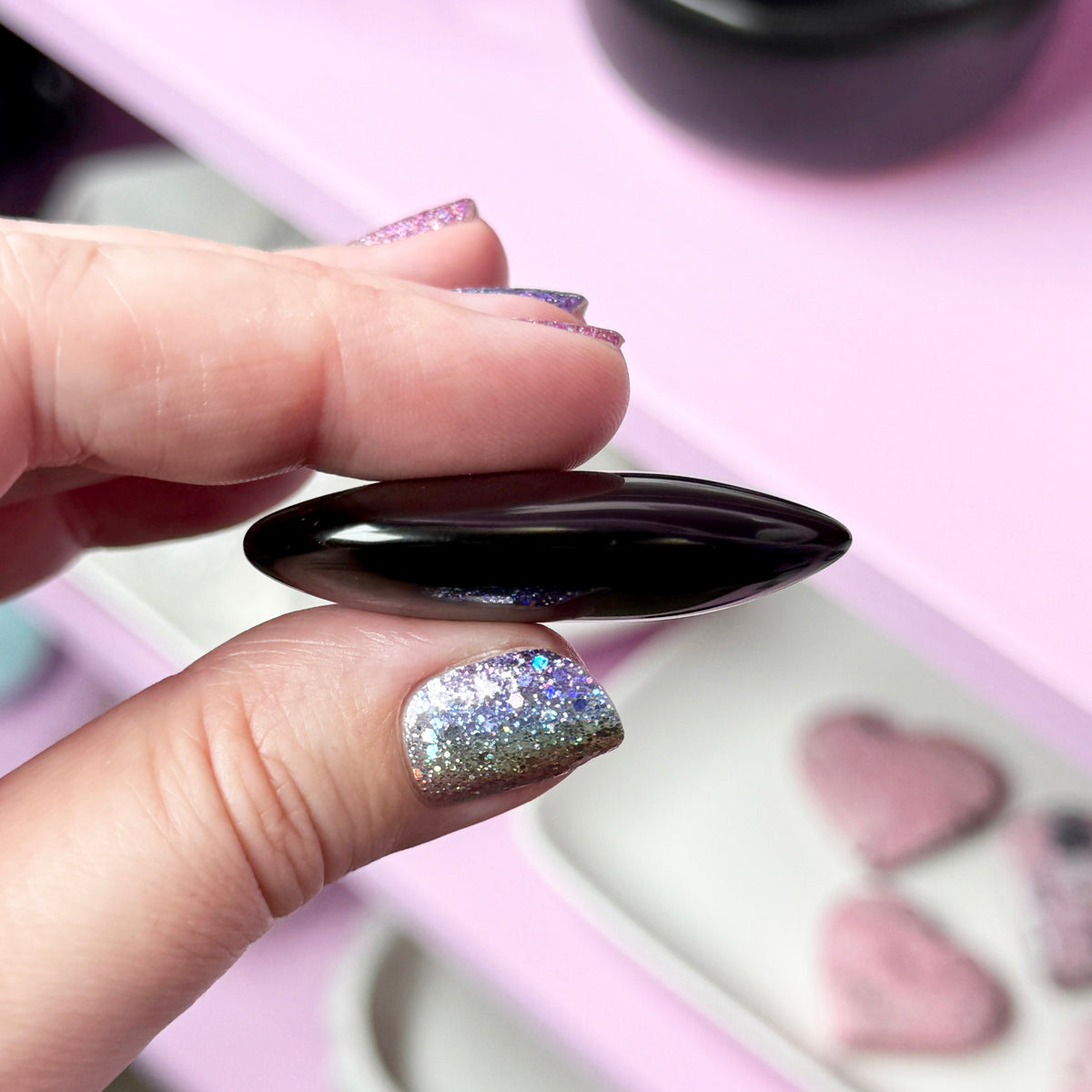 Rainbow Obsidian Drop