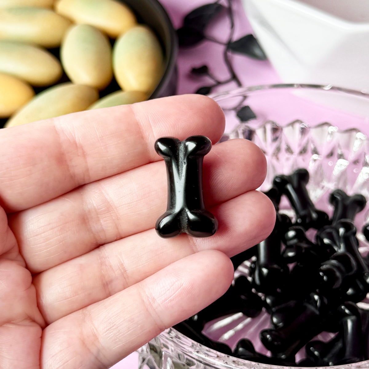Black Obsidian Bone