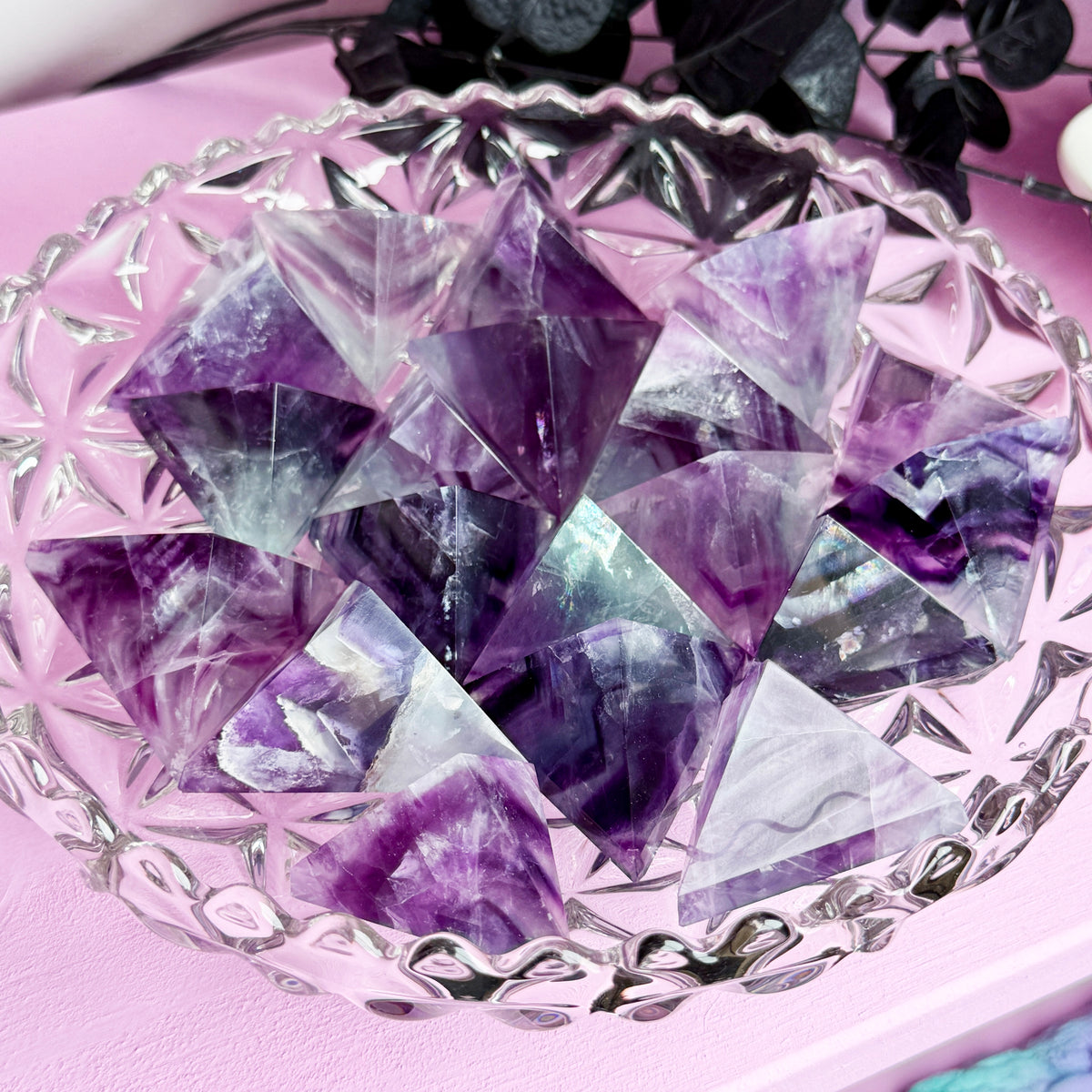Fluorite Pyramid