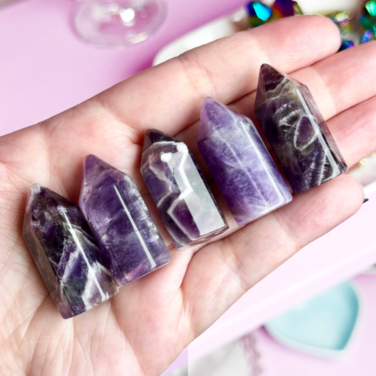 Dream Amethyst Mini Point