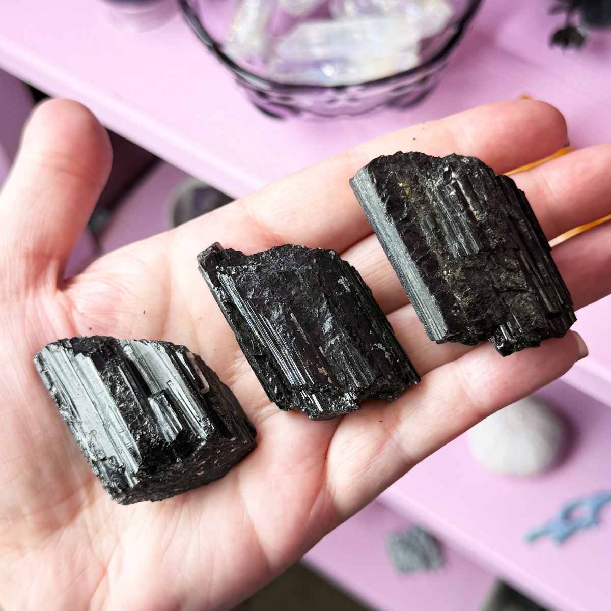 Raw Black Tourmaline
