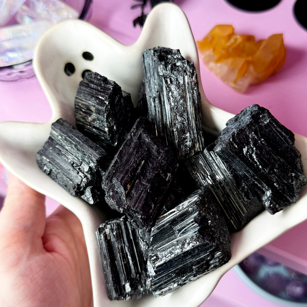 Raw Black Tourmaline