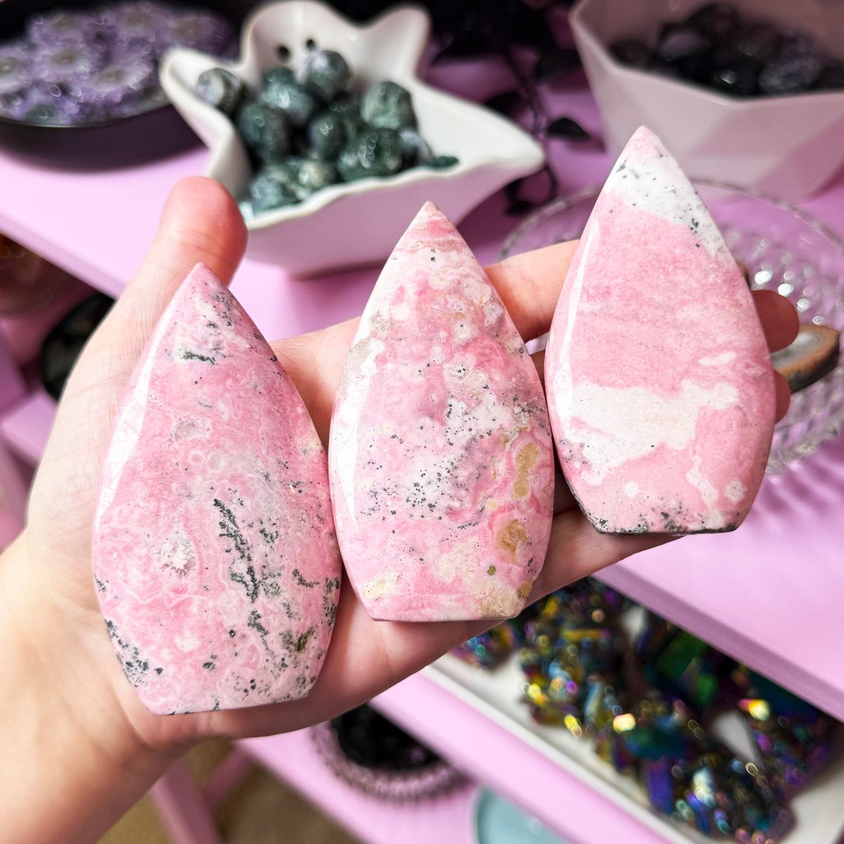 Rhodonite Flame