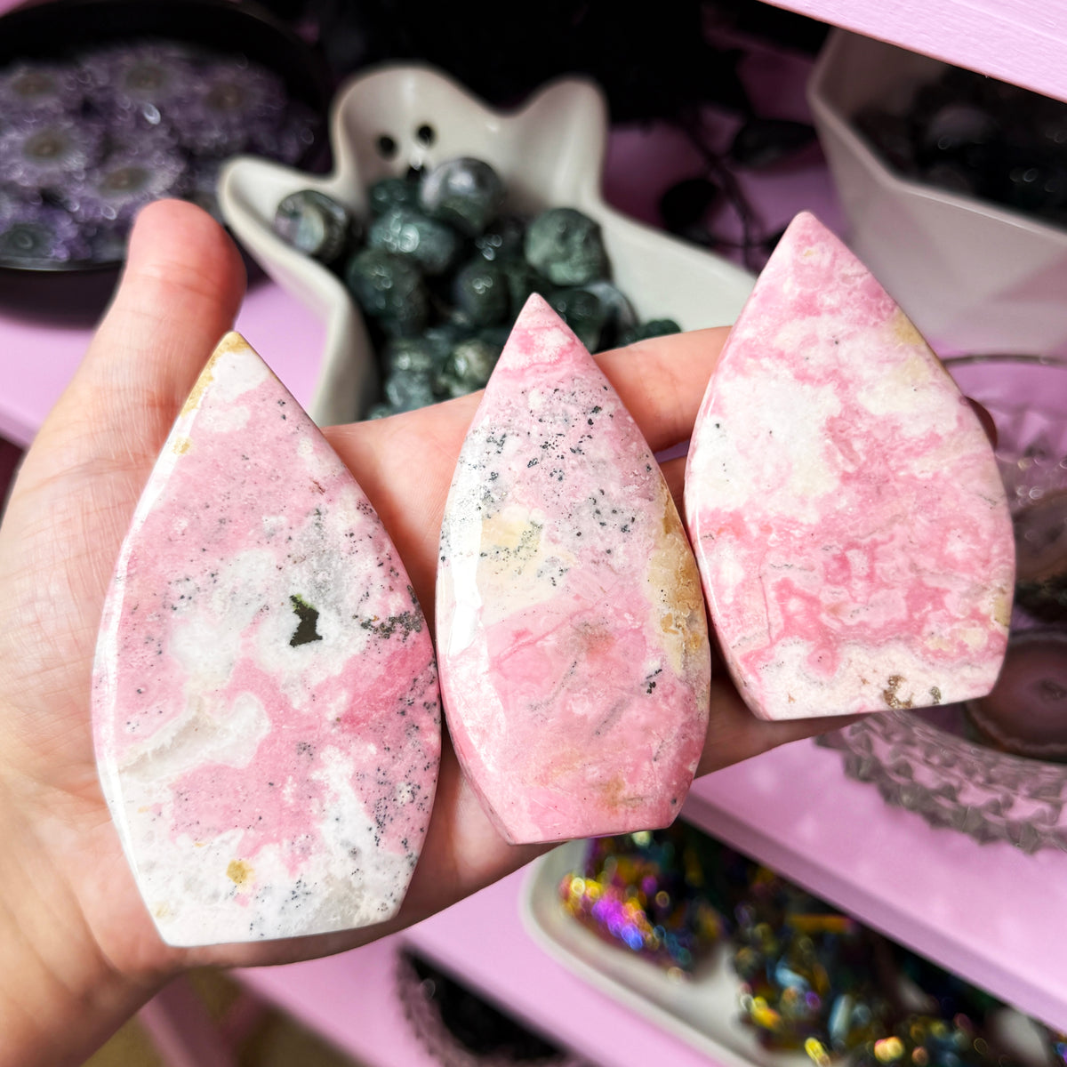 Rhodonite Flame