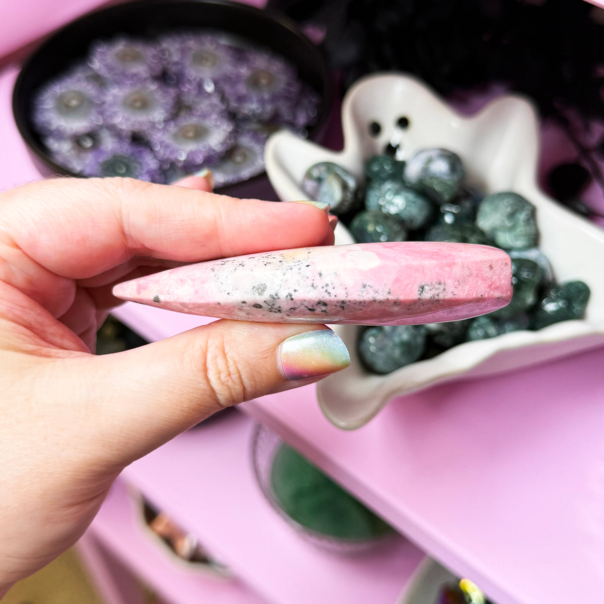 Rhodonite Flame