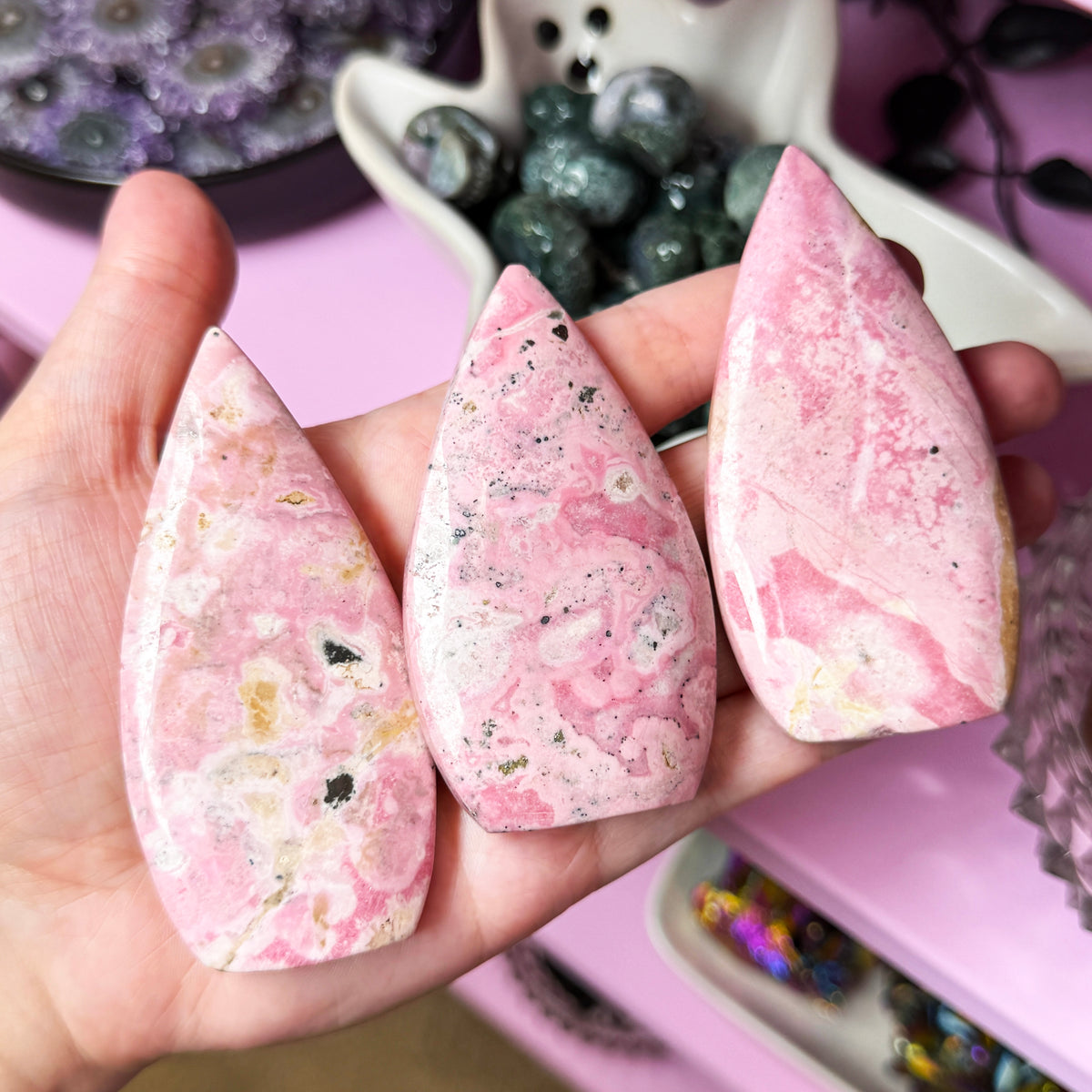 Rhodonite Flame