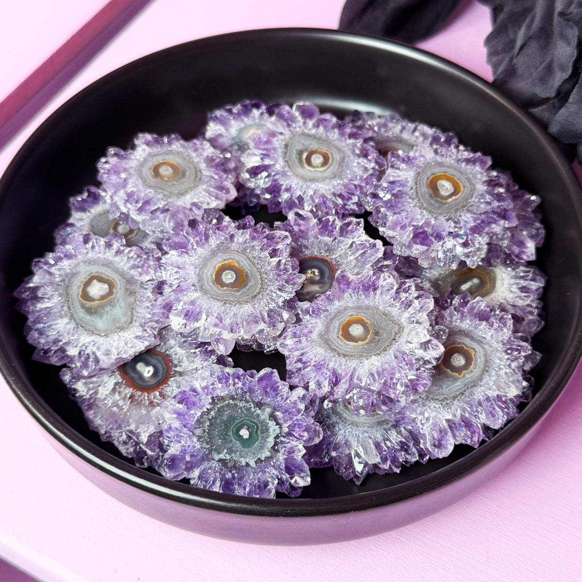 Amethyst Stalactite Slice