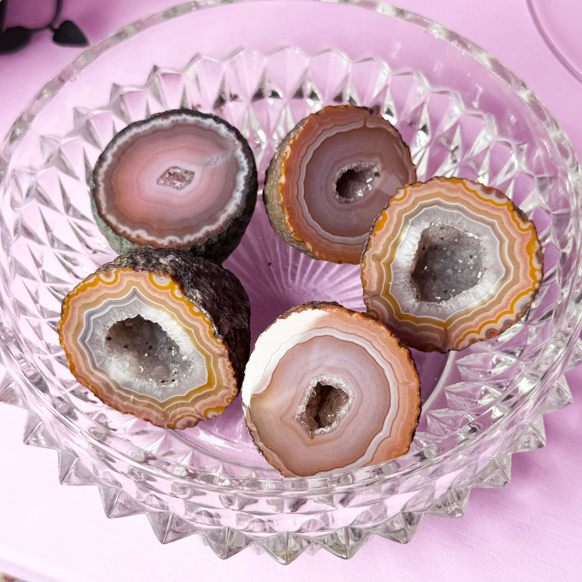 Zhanguo Agate Geode Half