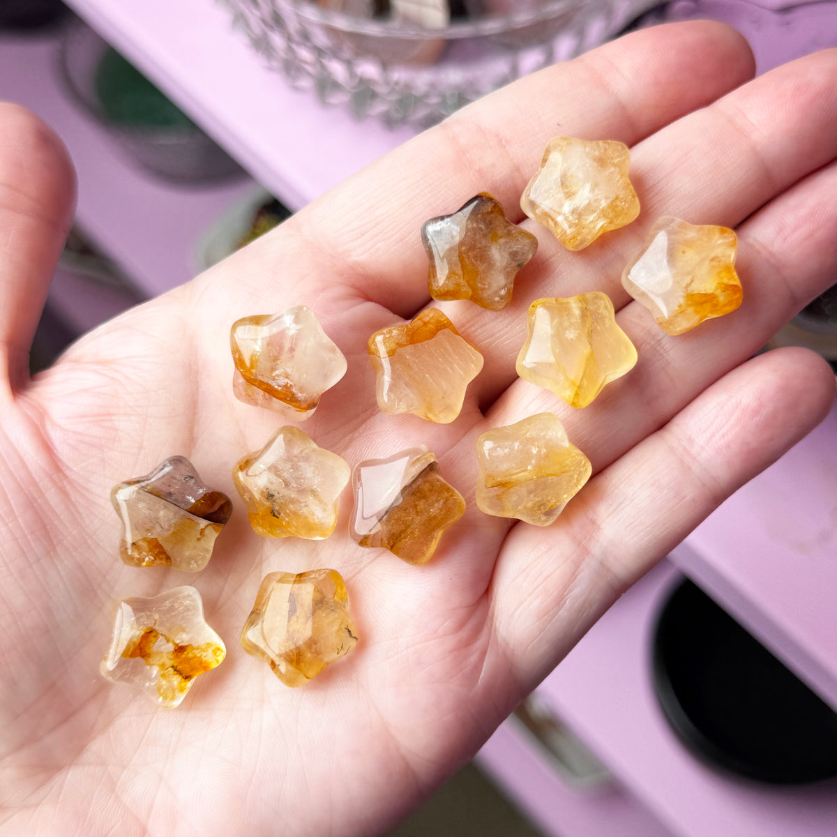 Golden Healer Puffy Star