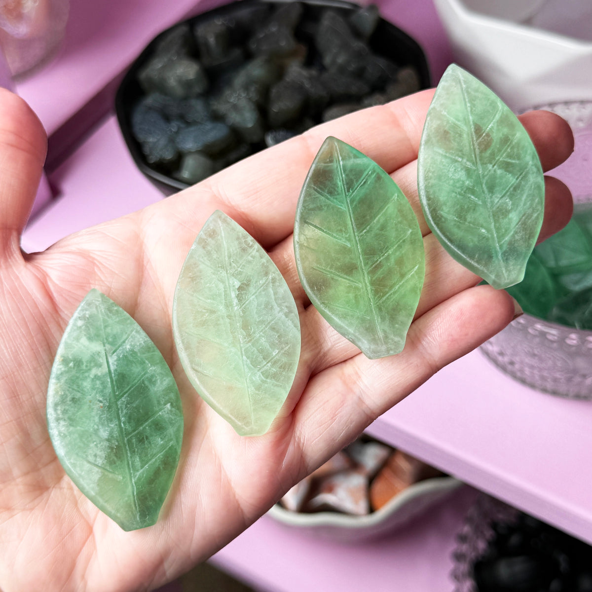 Fluorite Leaf