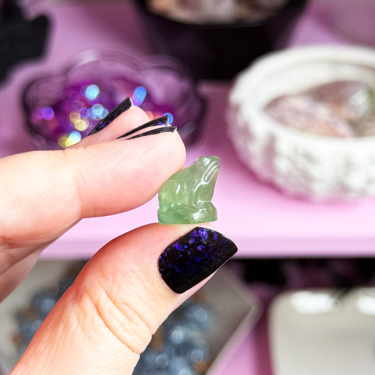 Mini Fluorite Frog