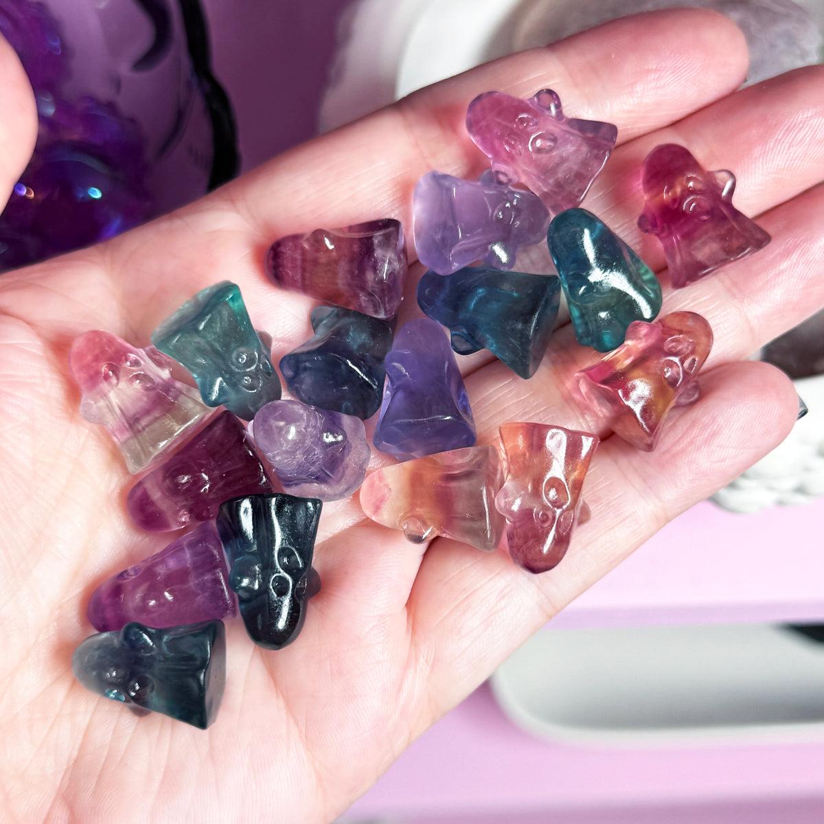 Mini Fluorite Ghost
