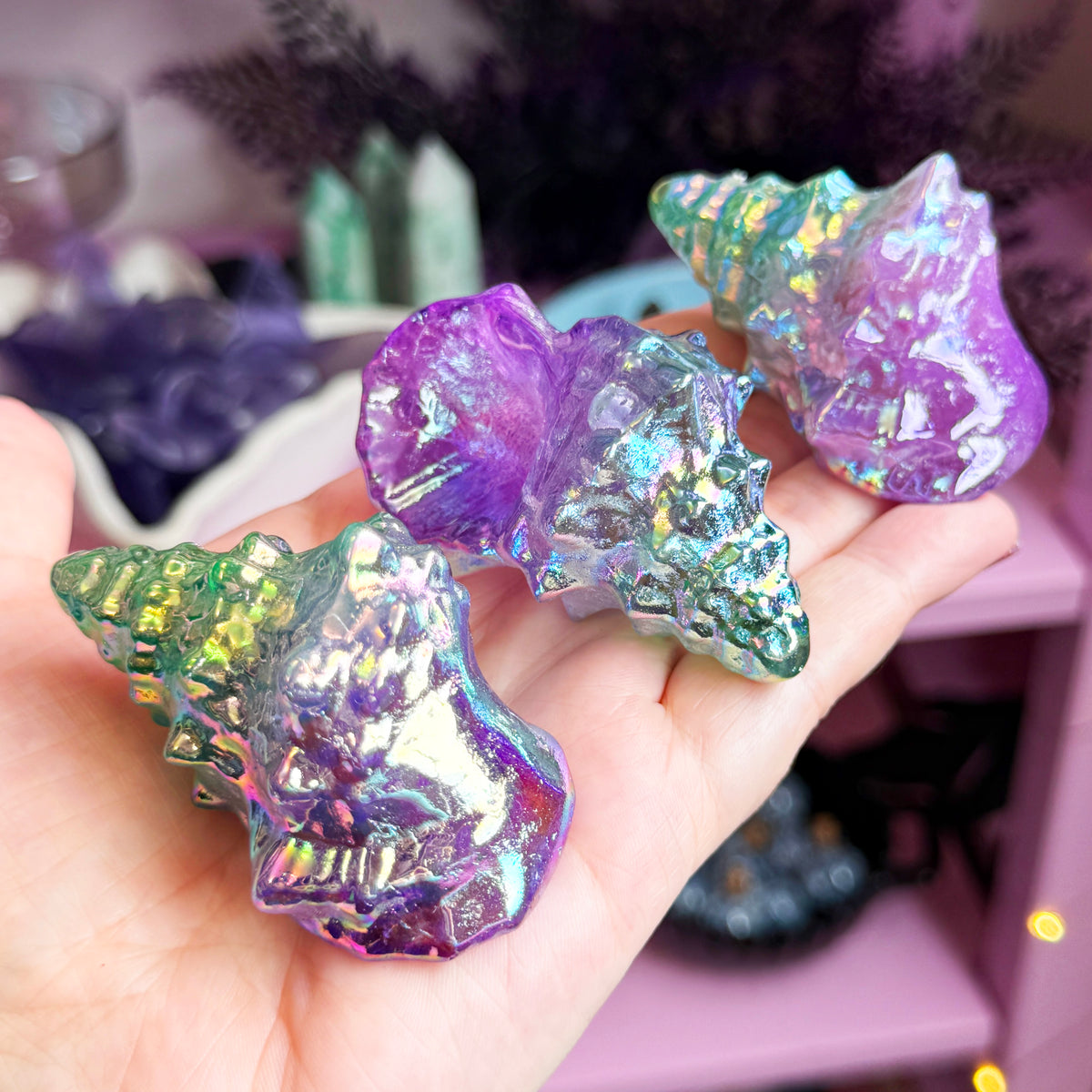 *MISFIT* Purple/Green Gradient Aura Shell