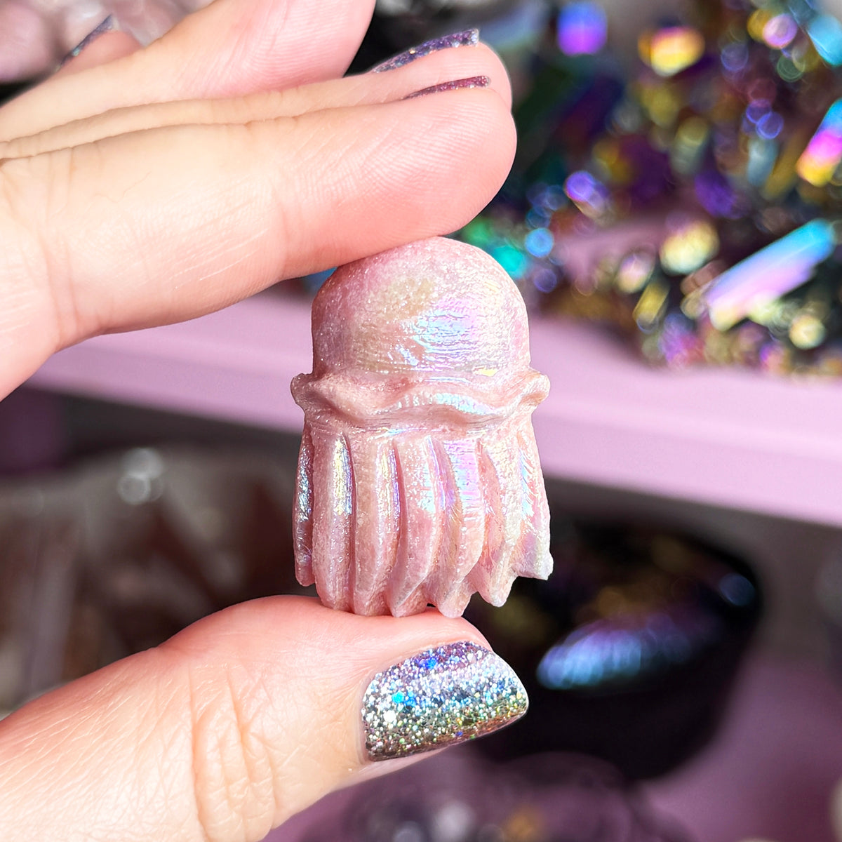*MISFIT* Aura Pink Opal Jellyfish