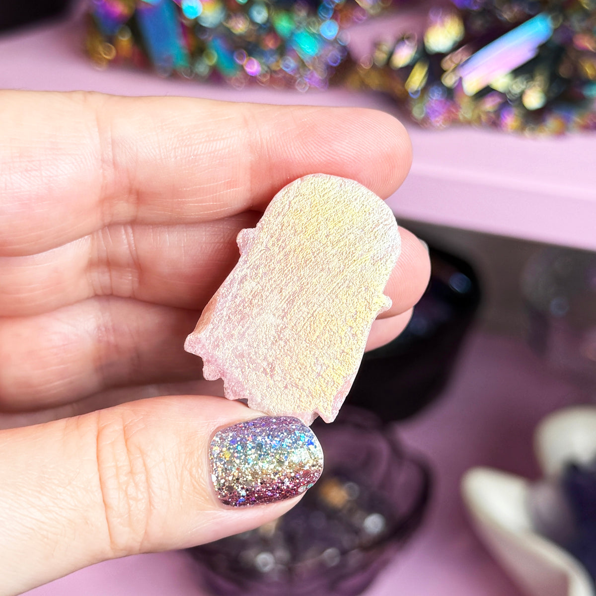*MISFIT* Aura Pink Opal Jellyfish