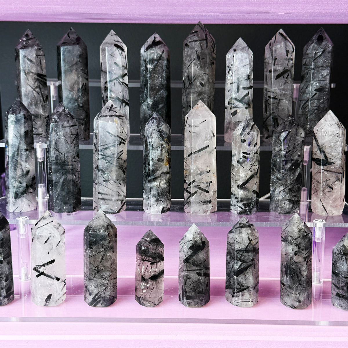 *MISFIT* Tourmalated Quartz Tower