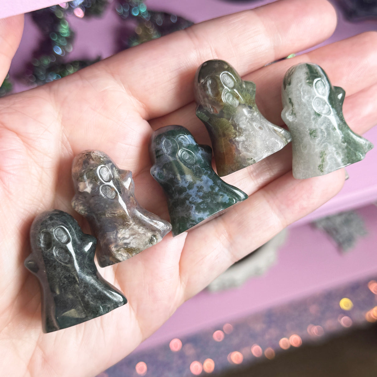 Moss Agate Ghost