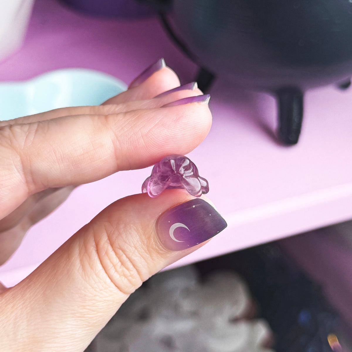 Mini Fluorite Spider
