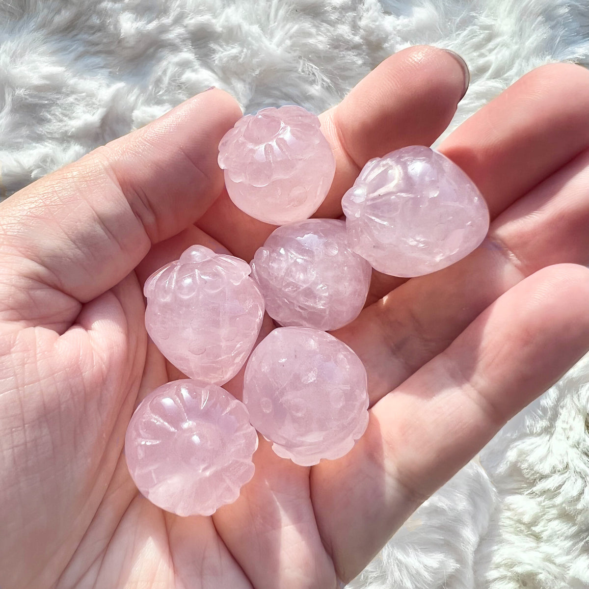 Rose Quartz Strawberry